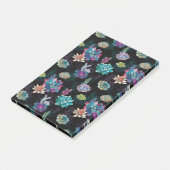 Succulent naadloos patroon  post-it® notes (Schuin)
