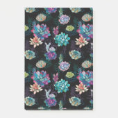 Succulent naadloos patroon  post-it® notes (Voorkant)
