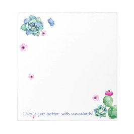 Succulent Notitieblok