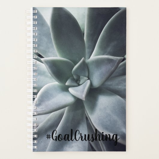 Succulent Planner voor het overspoelen van goal (Voorkant)