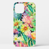 Succulent plant en cactus tuinpatroon Case-Mate iPhone case (Achterkant)