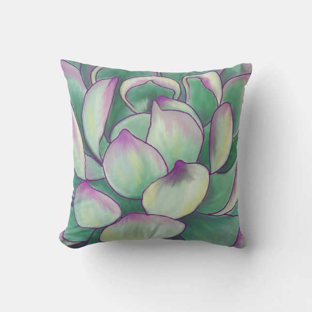 Succulent plant kussen (Voorkant)