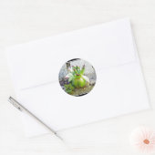 succulent plant ronde sticker (Envelop)