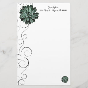 Succulent Plant - Speciaal bankwezen Briefpapier