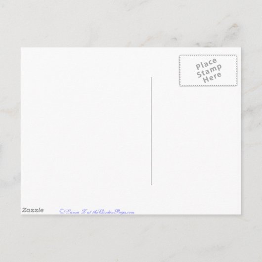 Succulent Plant Tuinblanco Briefkaart (Achterkant)