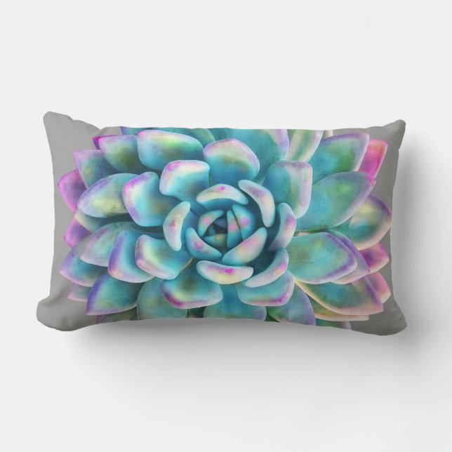 Succulent Print decorative kussen (Voorkant)