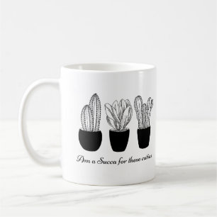 Succulent Quote Koffiemok