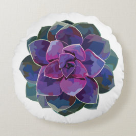 Succulent Round Pillow Rond Kussen