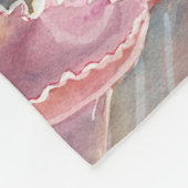 Succulent Ruffled Echeveria Fleece Blanket (Hoek)