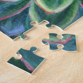 Succulent schilderen legpuzzel (Zijkant)