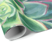 Succulent schilderij inpakpapier (Rol Hoek)