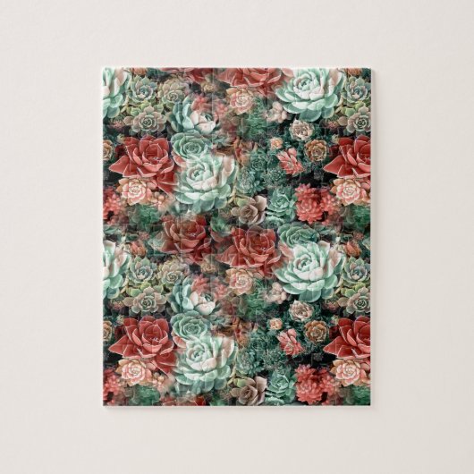 Succulent Succulent Legpuzzel (Verticaal)