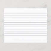 Succulent Vrijgezellenfeest Recipcard (Achterkant)