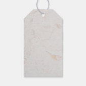 Succulent Watch Me Grow Botanical Baby shower Cadeaulabel (Achterkant)