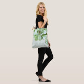 Succulent Wedding Maid of Honor Tote Bag (Op model)