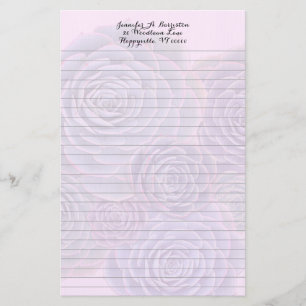 Succulente achtergrond Persoonlijk Lijned Schrijfp Briefpapier