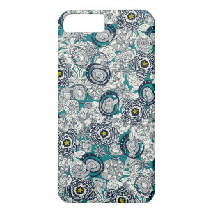 succulente blue chartreuse ster iPhone 8 plus / 7 plus hoesje