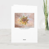 Succulente carte de vacances d'arbre de Noël par D (Dos)