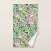 Succulente Colorée (Serviette à main)