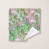 Succulente Colorée (Gant de toilette)
