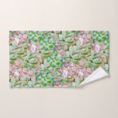 Succulente Colorée (Serviette à main)