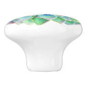 succulente decoratieve knop (Zijkant)