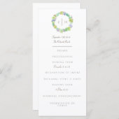 Succulente gelukzaligheid Waterverf | INITIAAL | P Programma (Voorkant / Achterkant)