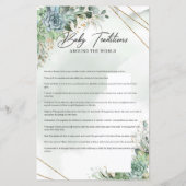 Succulente goudtradities over de hele wereld (Achterkant)