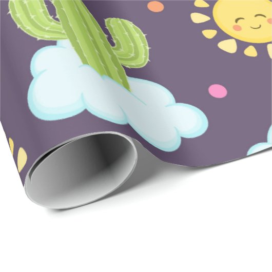 Succulente hemel cadeaupapier (Rol Hoek)
