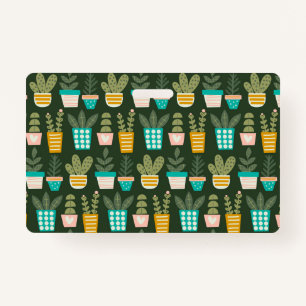 Succulente Planten Badge