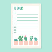 Succulente Planten to-do lijst Post-it notities Post-it® Notes