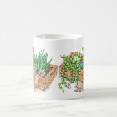 succulente plantenbak koffiemok (Center)