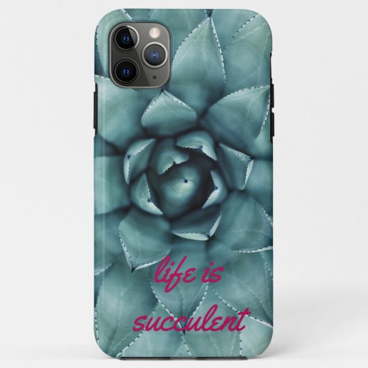 Succulente telefoontas voor afdrukken Case-Mate iPhone case (Achterkant)