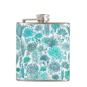 Succulente tuin heupfles