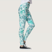 Succulente tuin leggings (Rechts)