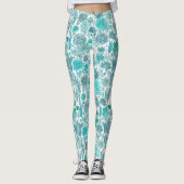 Succulente tuin leggings (Voorkant)