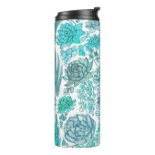 Succulente tuin thermosbeker (Gedraaid links)