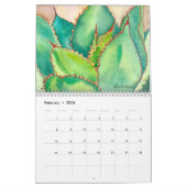 Succulente Waterverven 12 maanden Kalender (Feb 2026)