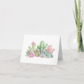 Succulenten & Cacti Notitiekaartje (Voorkant)