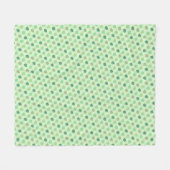 Succulenten Fleece Deken (Voorkant (Horizontaal))
