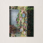 Succulenten in de schatkist legpuzzel (Verticaal)