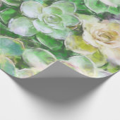 Succulenten schilderen door Cindy Bendel Cadeaupapier (Hoek)