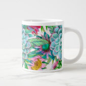 Succulenten tropische tuin extra grote beker (Rechts)