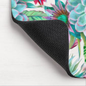 Succulenten tropische tuin muismat (Hoek)