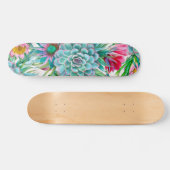 Succulenten tropische tuin skateboard (Horizontaal)