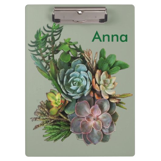 Succulenten uit Zuid-Afrika Klembord (Voorkant)