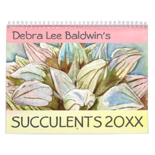 Succulents 202X-kalender Kalender