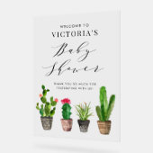 Succulents à pots de saumons et Baby shower de cac (Angle)