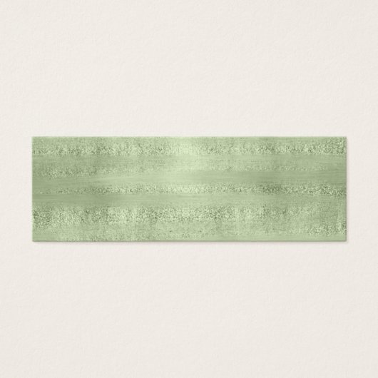 Succulents and Sparkle Website Tussenvoegsel Groen Mini Visitekaartjes (Voorkant)