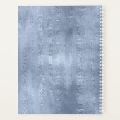 Succulents and Sparkle Wedding Blue ID515 Planner (Achterkant)